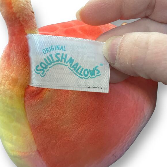 Squishmallows Plush Dragon Celestina KellyToy Eyes Nursery Decor Pink Tie Dye 8" - Picture 7 of 12